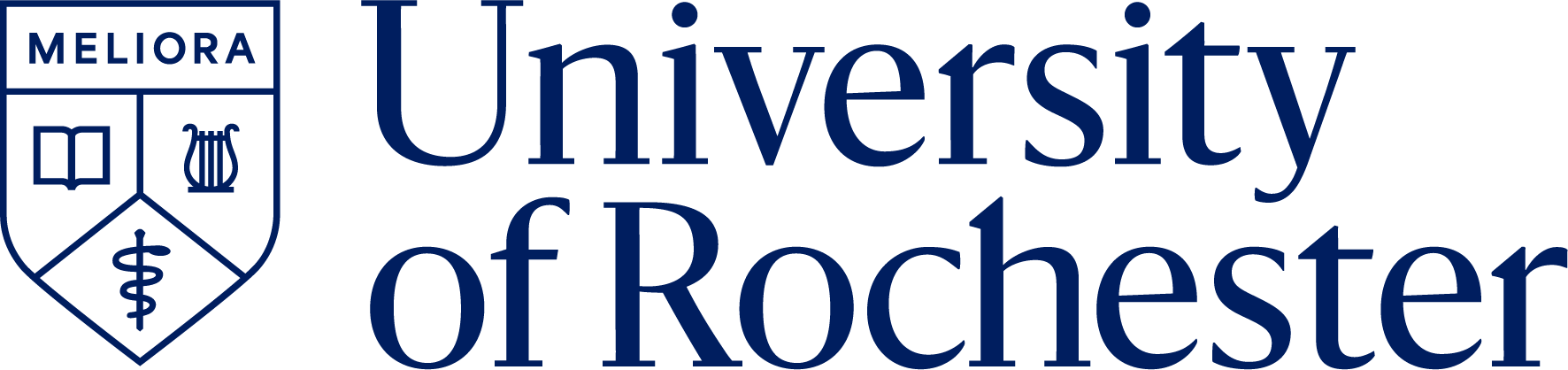 URochester Logo - Navy